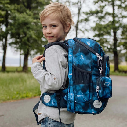 Ghiozdan, rucsac ergonomic cu pernǎ de aer Beckmann, Active Air FLX, Tech Rex