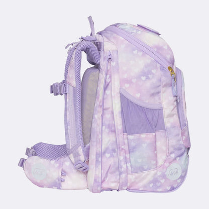 Ghiozdan, rucsac ergonomic cu pernǎ de aer Beckmann, Active Air FLX, Unicorn Princess Purple
