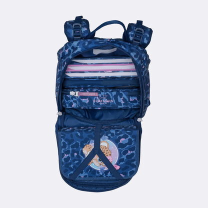 Ghiozdan, rucsac ergonomic cu pernǎ de aer Beckmann, Active Air FLX, Cheetah