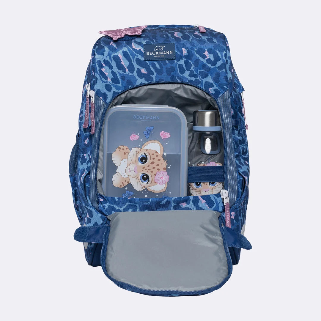 Ghiozdan, rucsac ergonomic cu pernǎ de aer Beckmann, Active Air FLX, Cheetah