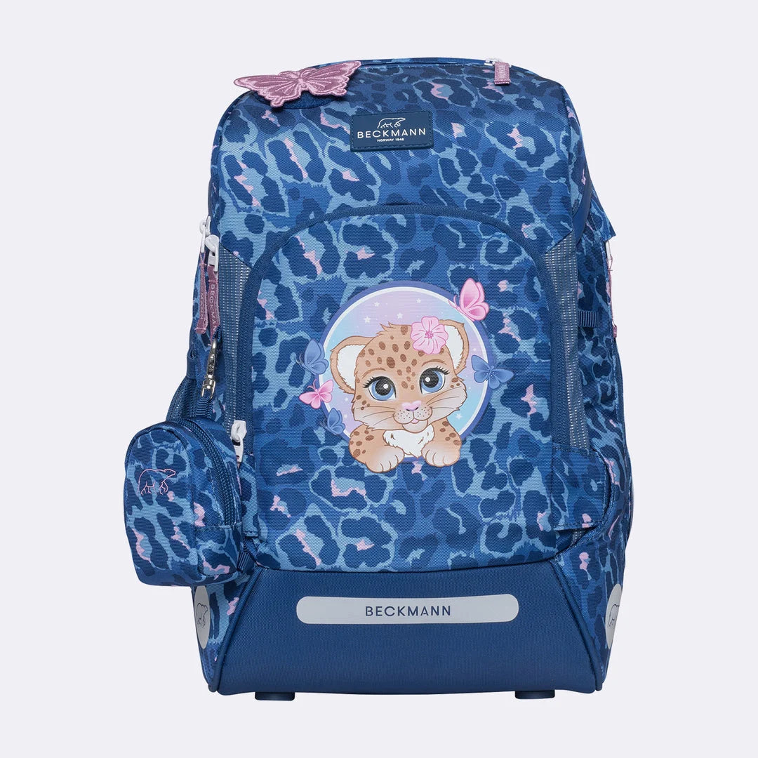 Ghiozdan, rucsac ergonomic cu pernǎ de aer Beckmann, Active Air FLX, Cheetah