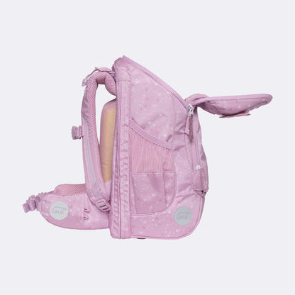 Ghiozdan, rucsac ergonomic cu pernǎ de aer Beckmann, set Active Air FLX 6 piese, Rosie