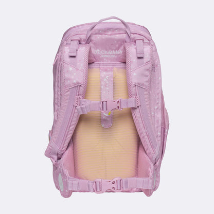 Ghiozdan, rucsac ergonomic cu pernǎ de aer Beckmann, set Active Air FLX 6 piese, Rosie