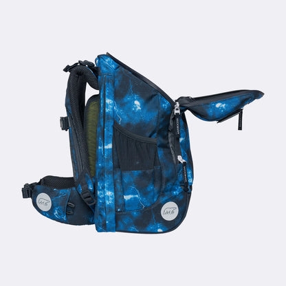 Ghiozdan, rucsac ergonomic cu pernǎ de aer Beckmann, set Active Air FLX 6 piese, Tech Rex
