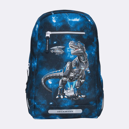 Ghiozdan, rucsac ergonomic cu pernǎ de aer Beckmann, set Active Air FLX 6 piese, Tech Rex