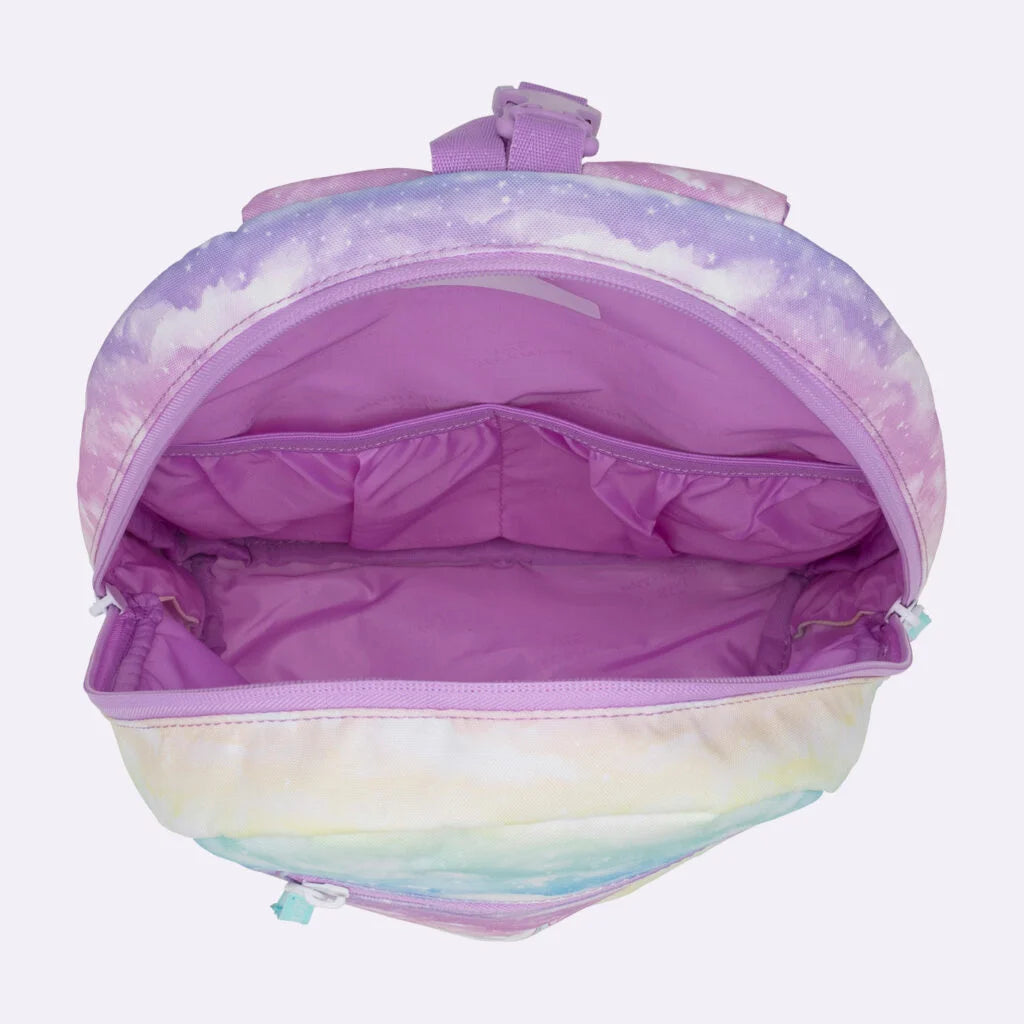 Ghiozdan, rucsac ergonomic cu pernǎ de aer Beckmann, set Active Air FLX 6 piese, Unicorn