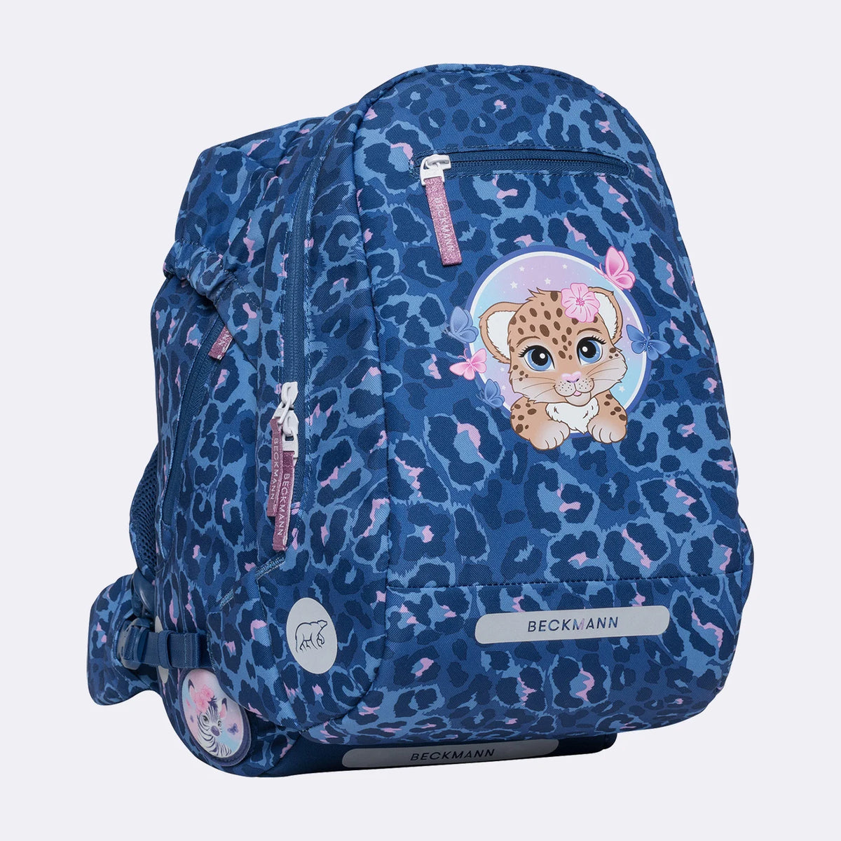 Ghiozdan, rucsac ergonomic Beckmann pentru școală, Clasic, Cheetah