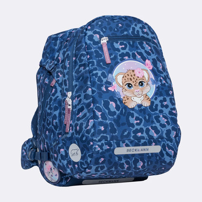 Ghiozdan, rucsac ergonomic Beckmann pentru școală, Clasic, Cheetah