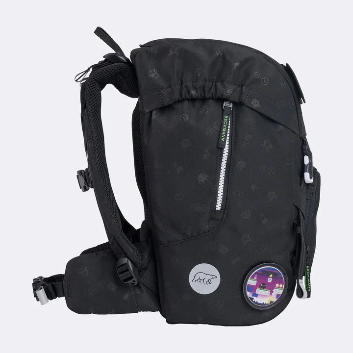 Ghiozdan, rucsac ergonomic Beckmann pentru școală, Clasic, Pixel