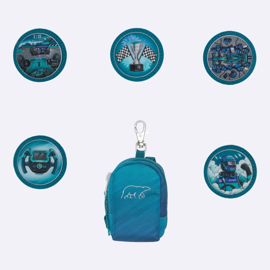 Ghiozdan, rucsac ergonomic Beckmann pentru școală, Clasic, Racing