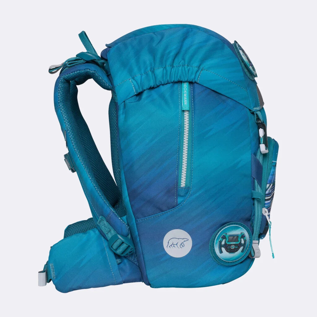 Ghiozdan, rucsac ergonomic Beckmann pentru școală, Clasic, Racing