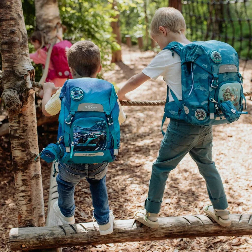 Ghiozdan, rucsac ergonomic Beckmann pentru școală, Clasic, Racing