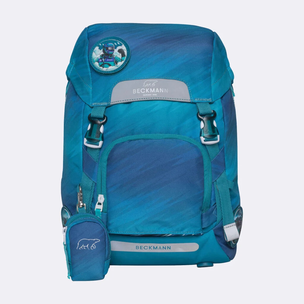 Ghiozdan, rucsac ergonomic Beckmann pentru școală, Clasic, Racing