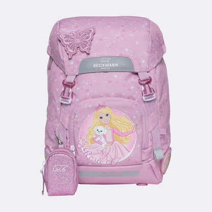Ghiozdan, rucsac ergonomic Beckmann pentru școală, Clasic, Rosie