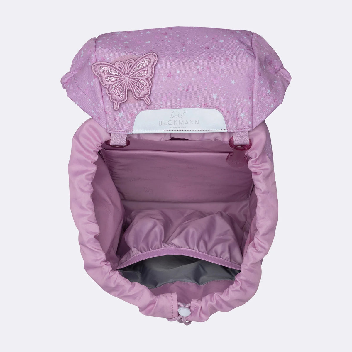 Ghiozdan, rucsac ergonomic Beckmann pentru școală, Clasic, Rosie