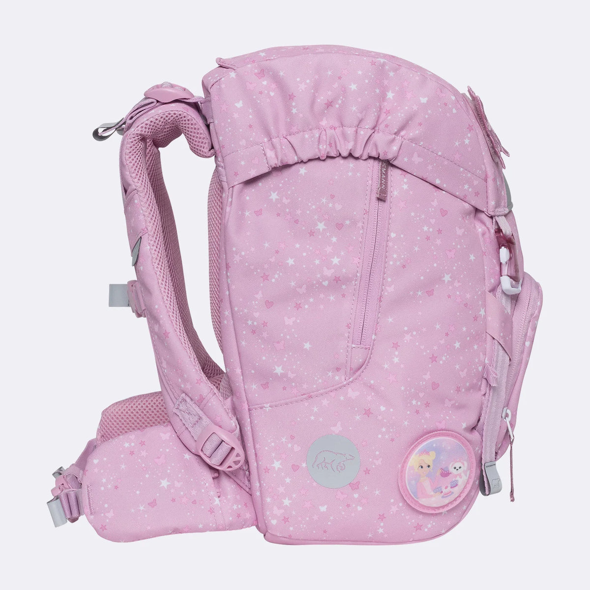Ghiozdan, rucsac ergonomic Beckmann pentru școală, Clasic, Rosie
