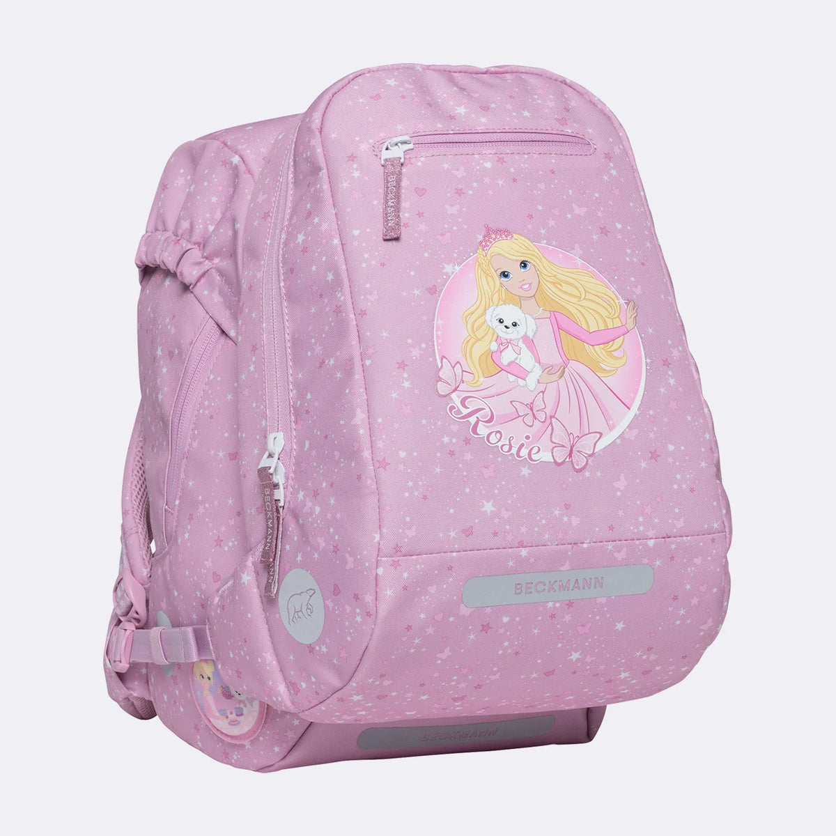 Ghiozdan, rucsac ergonomic Beckmann pentru școală, Clasic, Rosie
