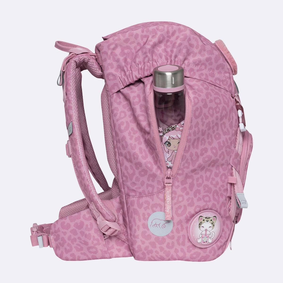 Ghiozdan, rucsac ergonomic Beckmann pentru școală, Clasic, Roxy