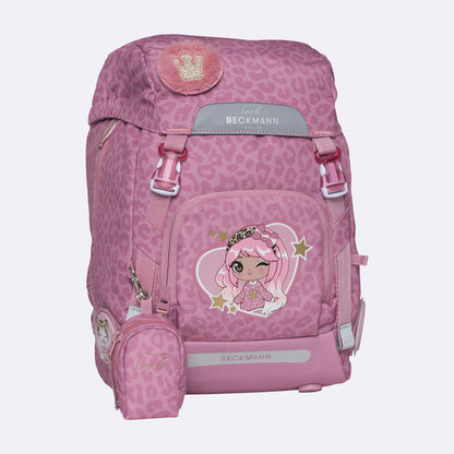 Ghiozdan, rucsac ergonomic Beckmann pentru școală, Clasic, Roxy