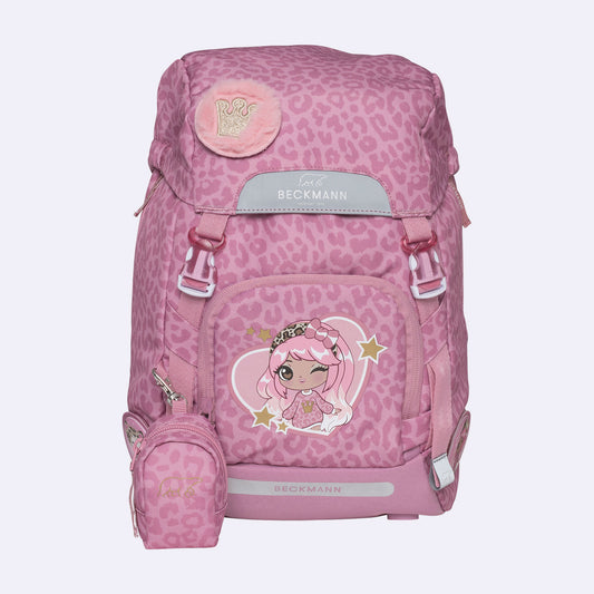 Ghiozdan, rucsac ergonomic pentru școală, Clasic, Roxy