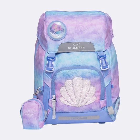 Ghiozdan ergonomic Beckmann pentru școală, Clasic, Seashell