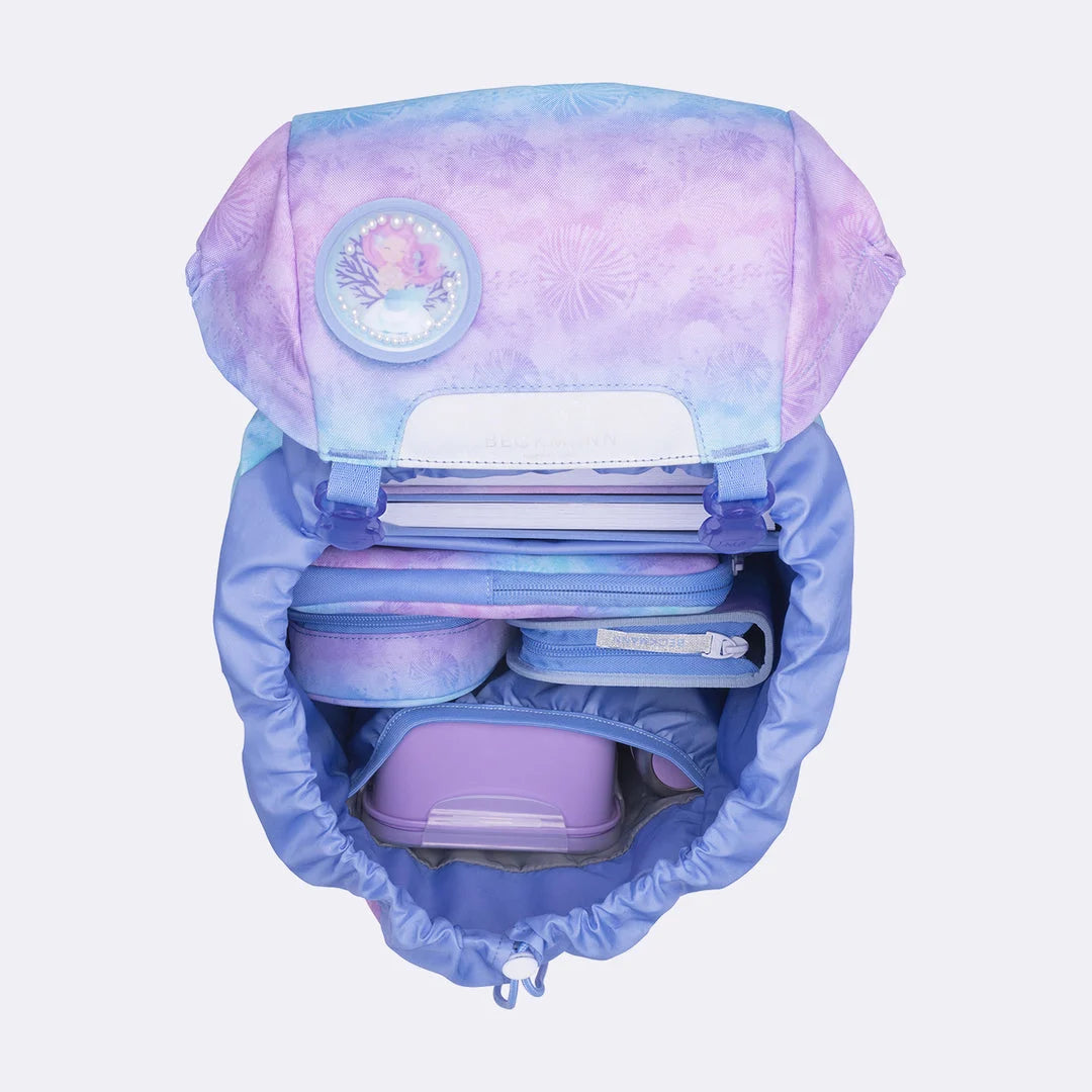 Ghiozdan ergonomic Beckmann pentru școală, Clasic, Seashell