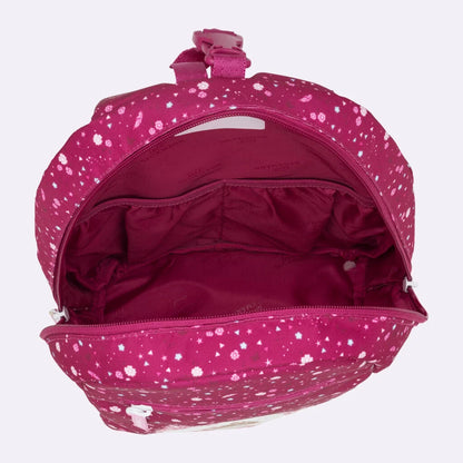 Ghiozdan, rucsac ergonomic Beckmann, set clasic 6 piese, Forest Deer Red