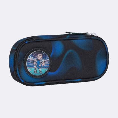 Ghiozdan, rucsac ergonomic cu pernǎ de aer Beckmann, set Active Air FLX 6 piese, Magic League