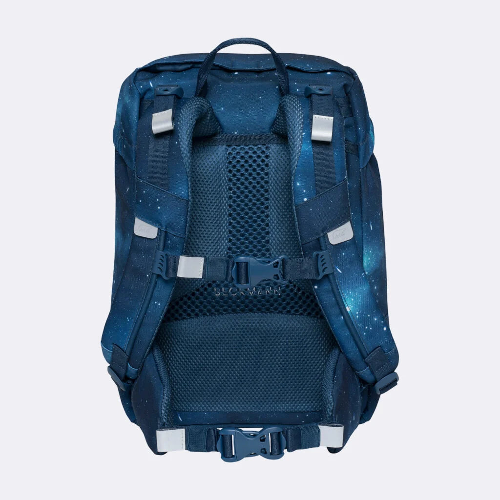 Ghiozdan, rucsac ergonomic Beckmann, set clasic 6 piese, Space Mission