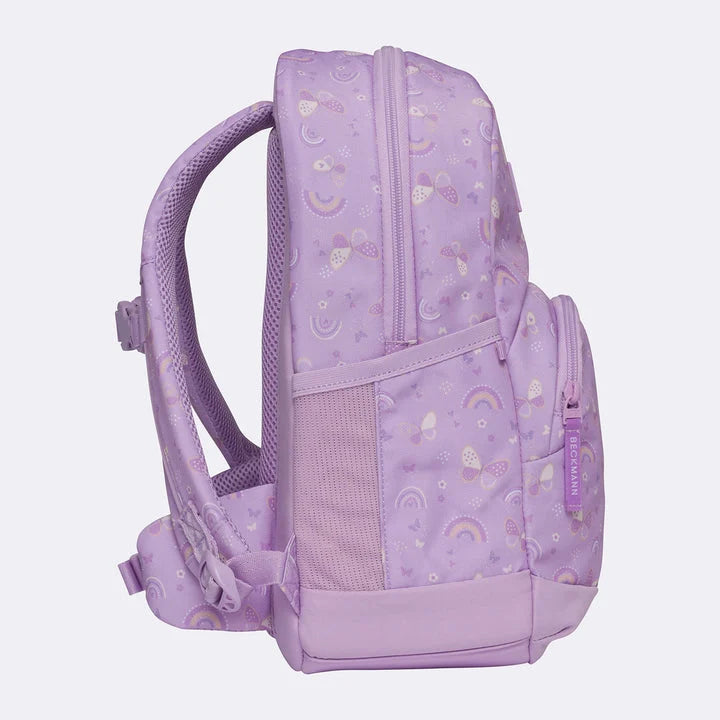 Ghiozdan, rucsac ergenomic Beckmann, Sport Mini - Purple Summer