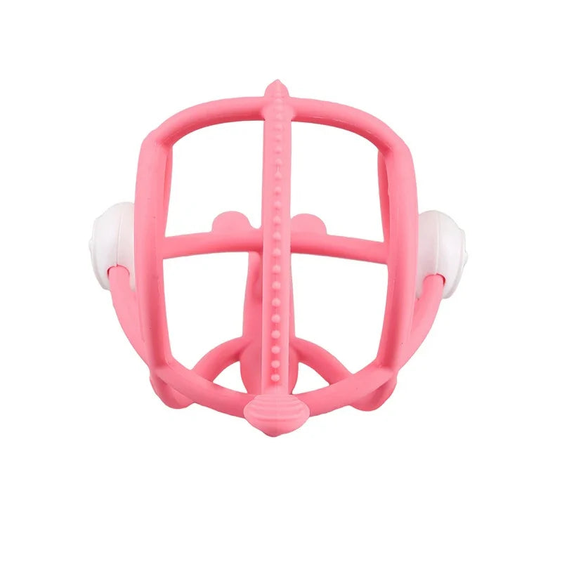 Inel gingival din silicon - Mombella - Melc Roz