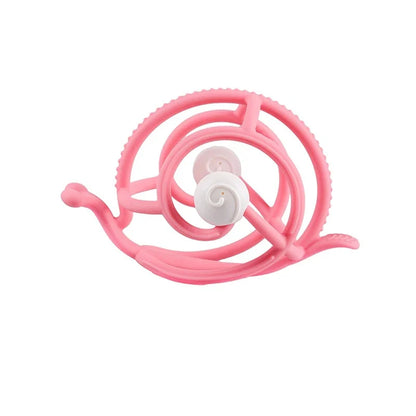 Inel gingival din silicon - Mombella - Melc Roz