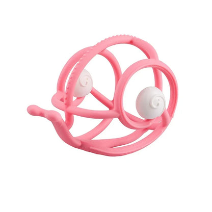 Inel gingival din silicon - Mombella - Melc Roz