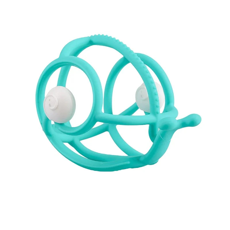 Inel gingival din silicon - Mombella - Melc Teal