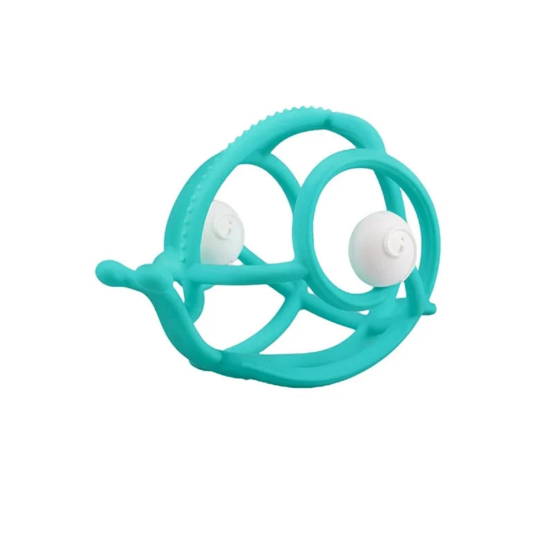 Inel gingival din silicon - Mombella - Melc Teal