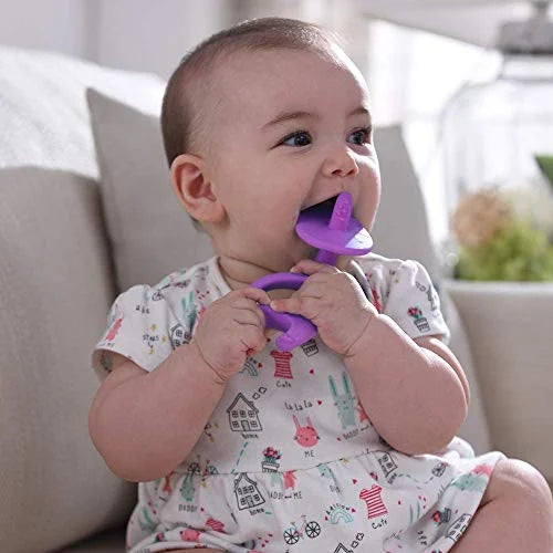 Inel gingival din silicon - Mombella - Elefant Albastru