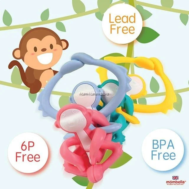 Inel Gingival Din Silicon - Mombella - Maimuțica Old rose