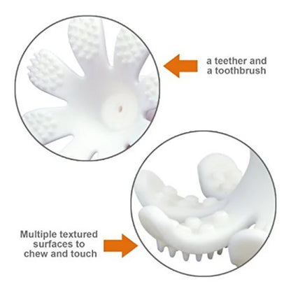 Inel gingival din silicon - Mombella - Octopus Mov