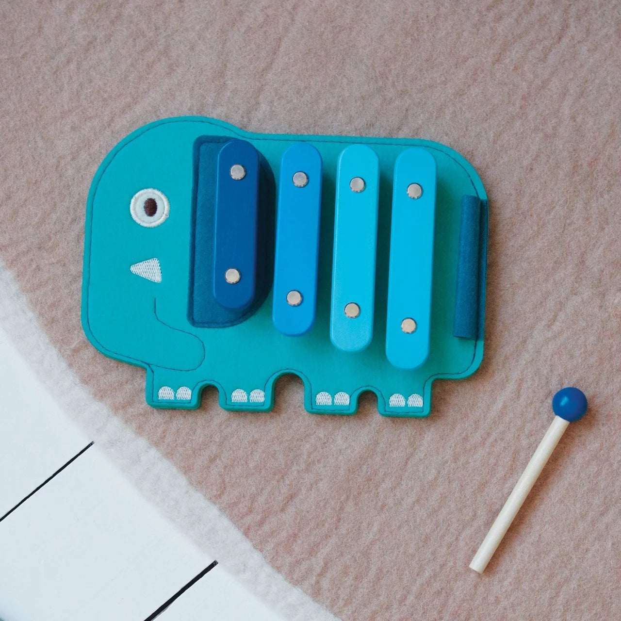 Instrument muzical Xilofon din lemn și fetru, Djeco