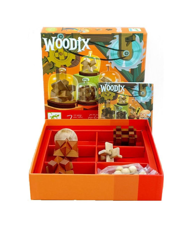 Woodix jocuri logice din lemn Djeco