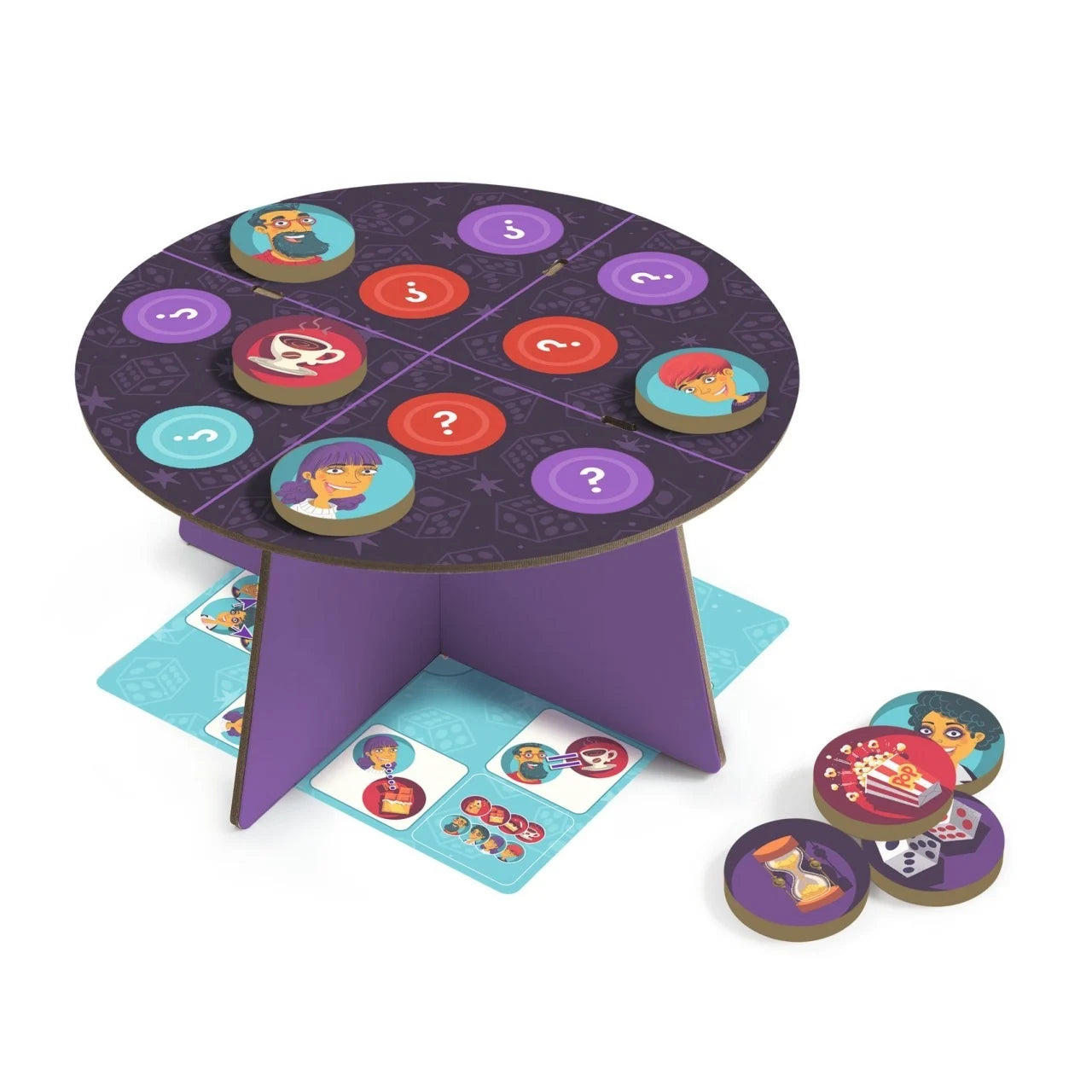 Joc cooperativ de logică Qui-à-quoi?, Djeco