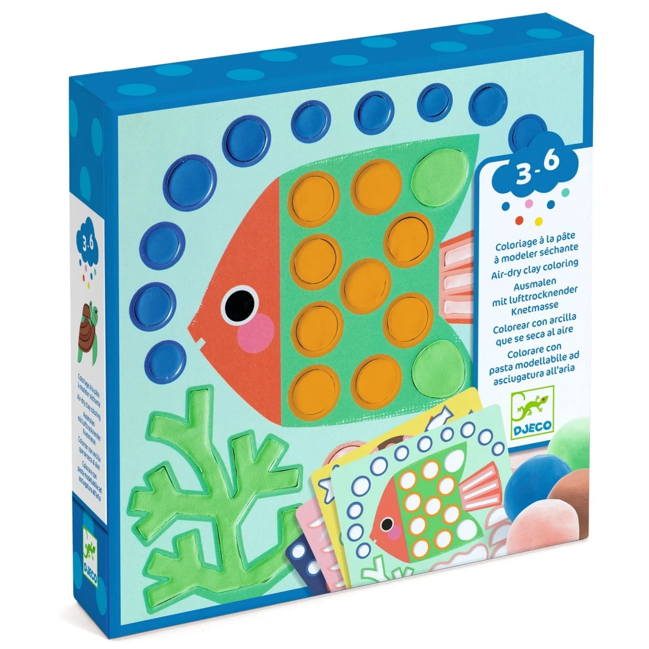 Joc creativ de modelaj cu plastilină, Djeco