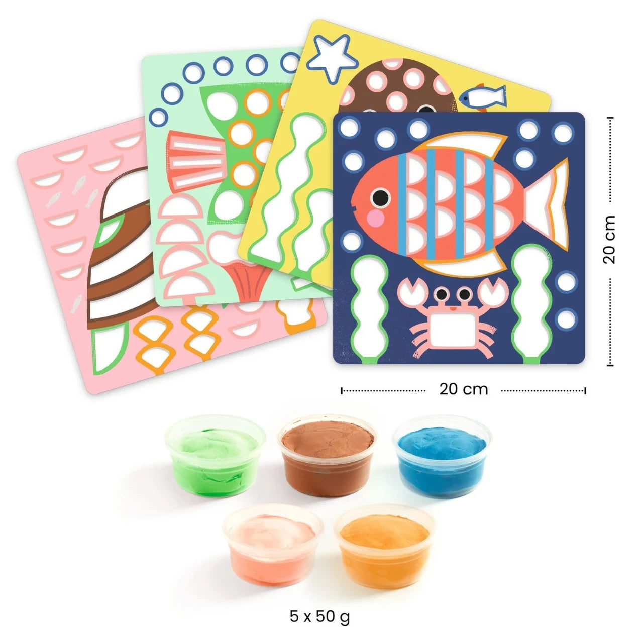 Joc creativ de modelaj cu plastilină, Djeco