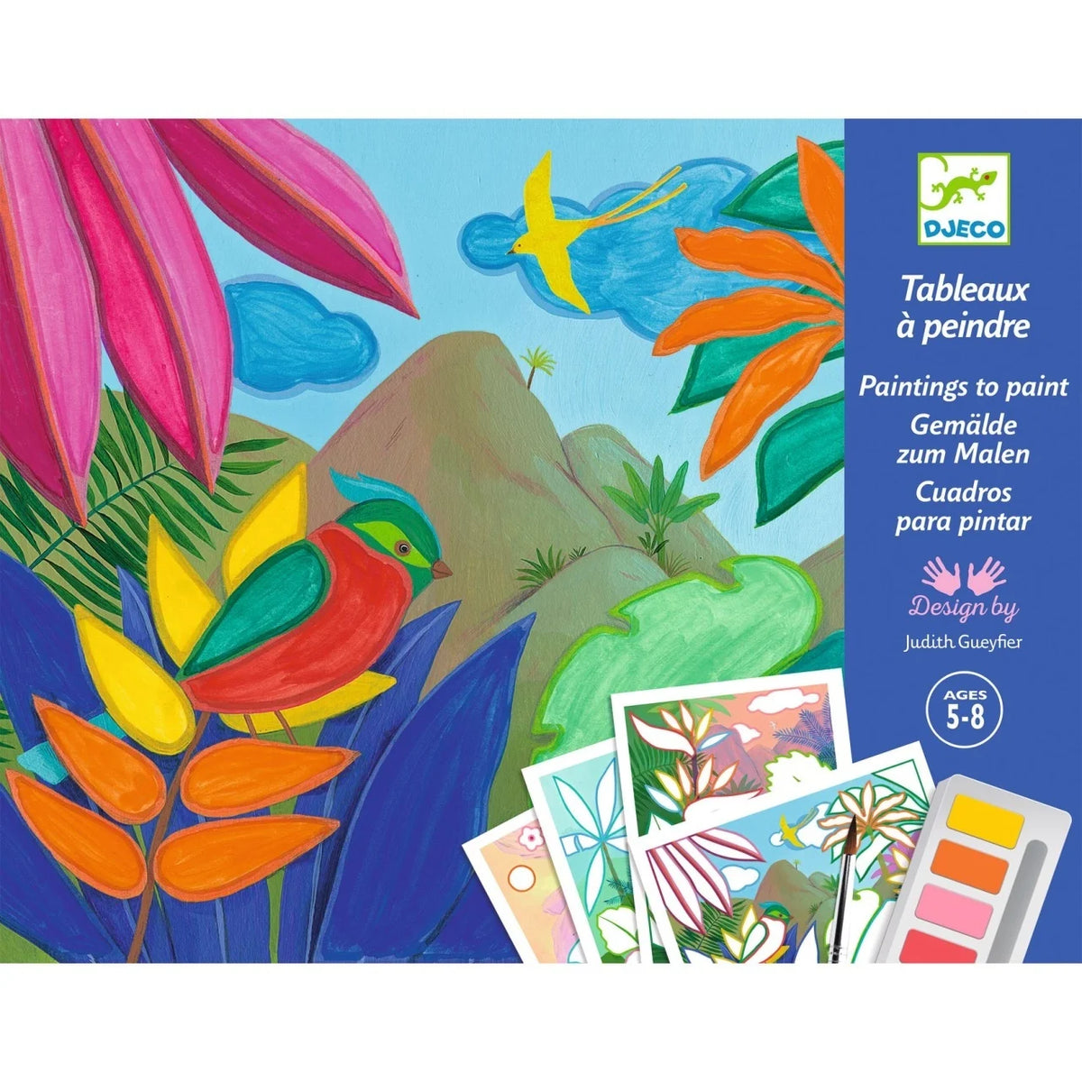 Joc creativ de pictură "Overseas", Djeco