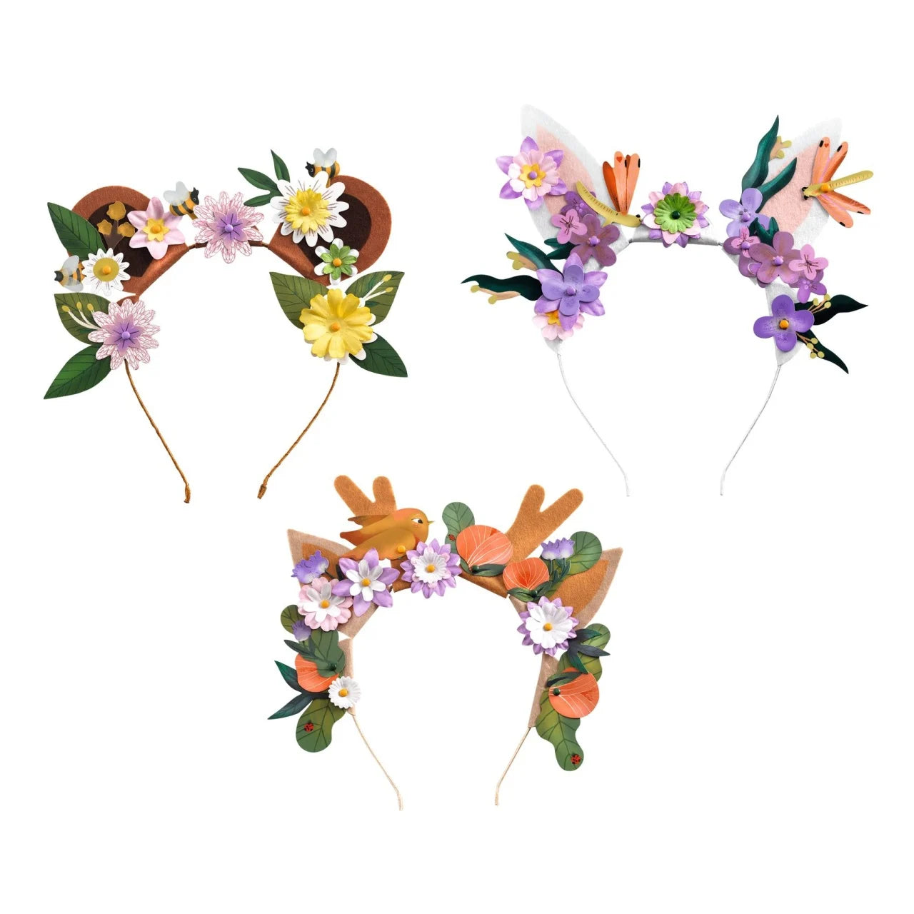 Joc creativ DIY – Cănuțe cu flori, Djeco