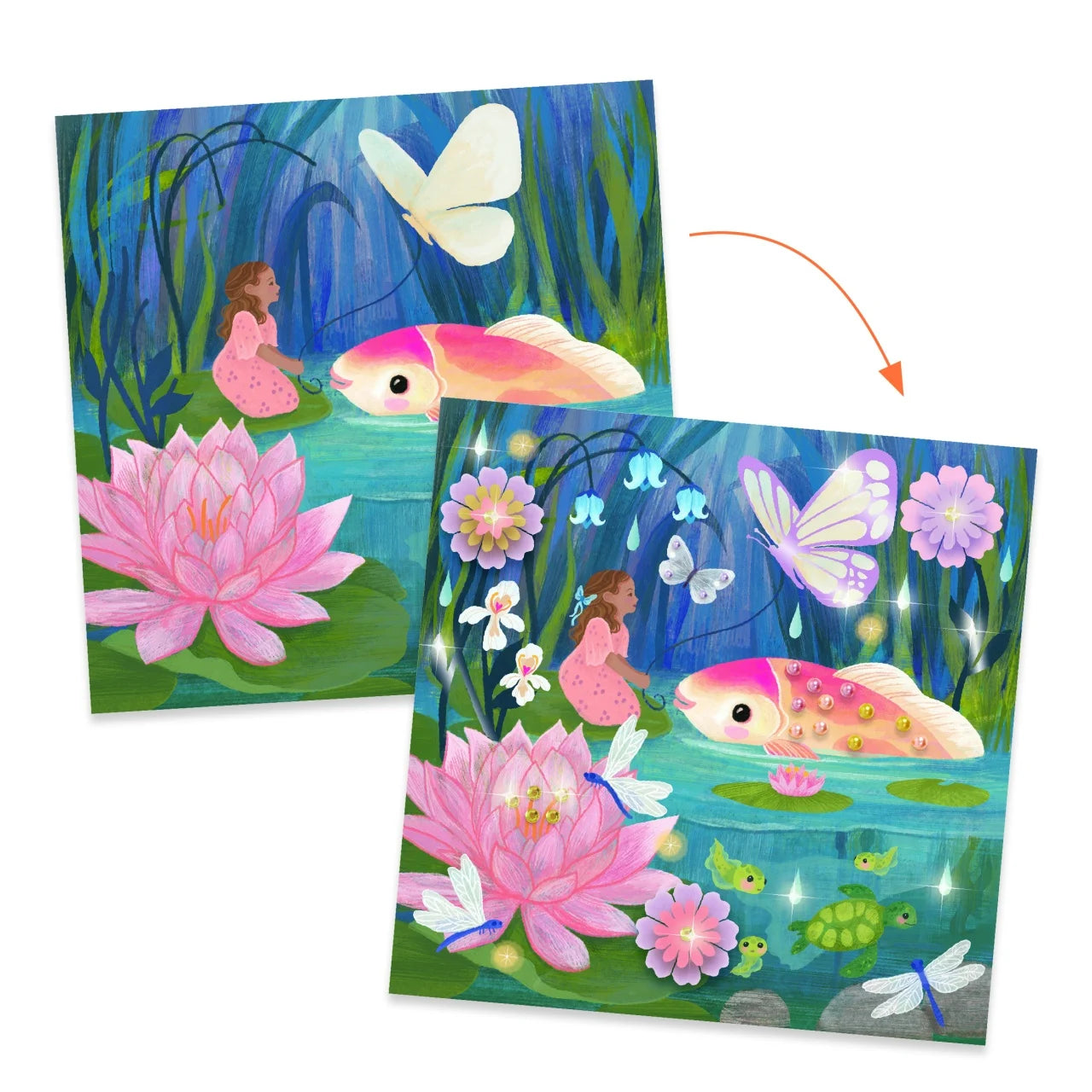 Joc creativ Thumbelina, Djeco