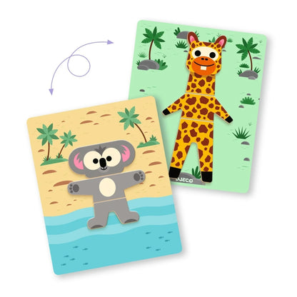 Joc cu magneți „Mix’n’Match” – Djeco