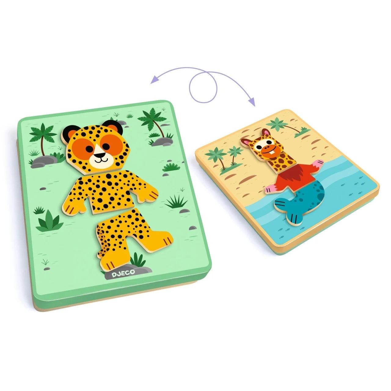 Joc cu magneți „Mix’n’Match” – Djeco