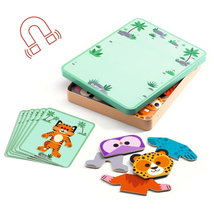 Joc cu magneți „Mix’n’Match” – Djeco