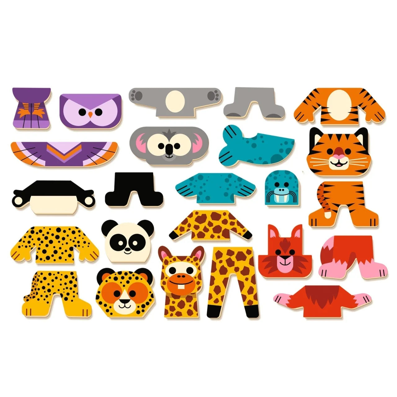 Joc cu magneți „Mix’n’Match” – Djeco